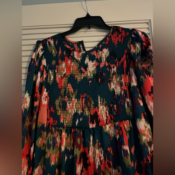 Umgee Satun Smocked Dress - Picture 2 of 6